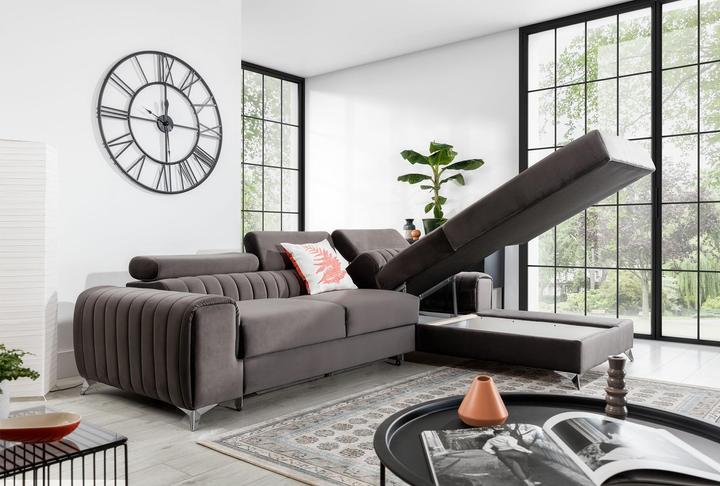 Actual product image ELTAP Grayson (Corner sofa, 3-seater, Sofa bed)