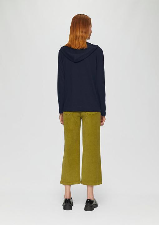 Produktbild S.Oliver T-Shirt Weiches Jerseyshirt mit Flammgarnstruktur (40)