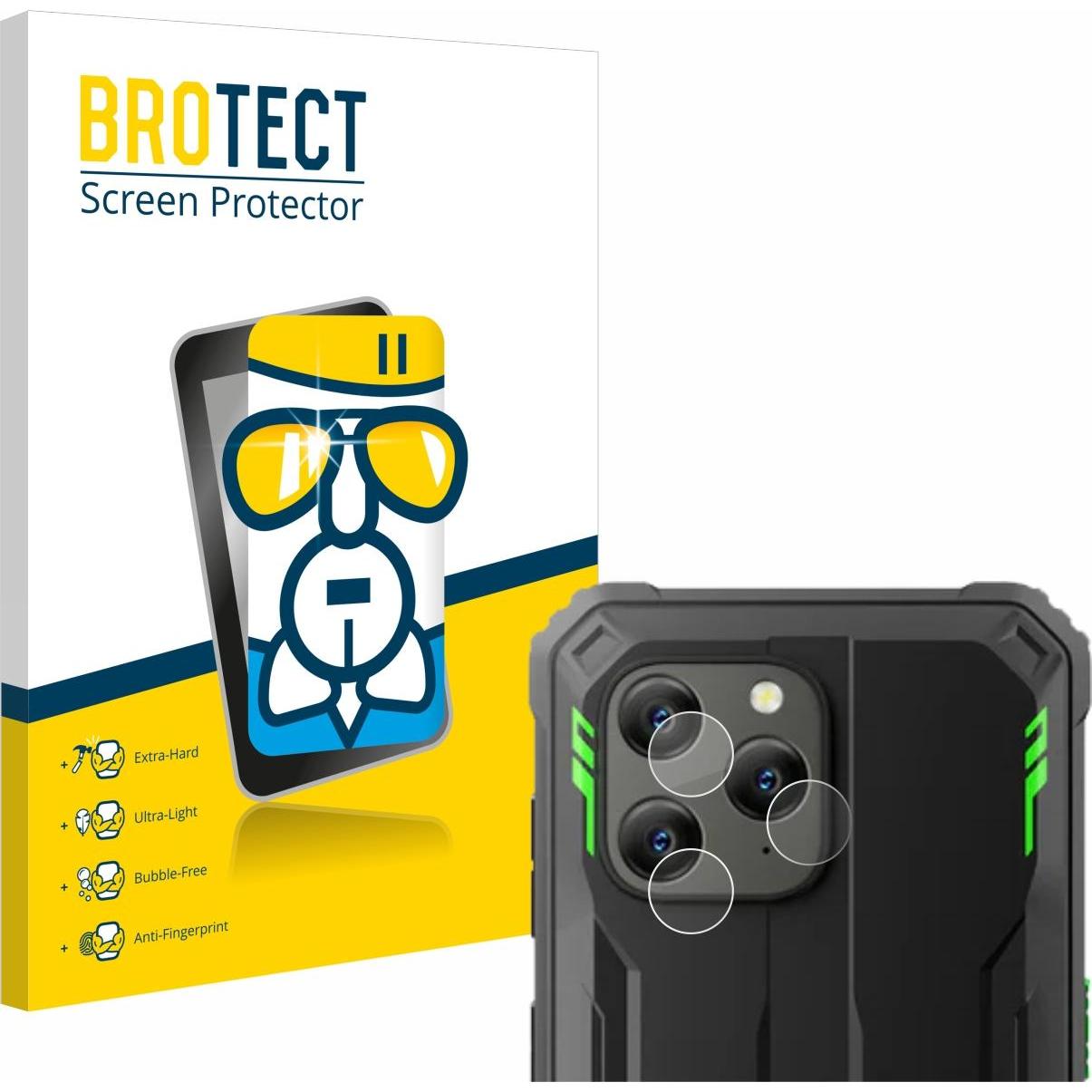 BROTECT Schutzglas Schutzfolie Displayschutz Display Schutz Glas Folie klar (1 Stück, Blackview BV5300), Smartphone Schu...