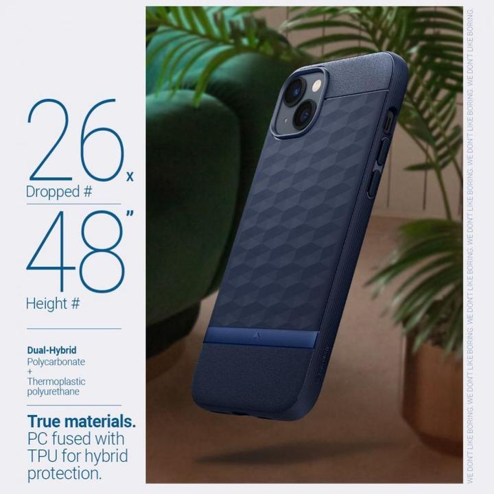 Actual product image Caseology Parallax Magsafe Case for Apple iPhone 14 Plus - midnight blue (Apple iPhone 14 Plus)