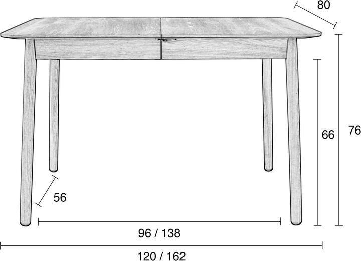 Produktbild Zuiver Glimps (120 x 80 x 76 cm)
