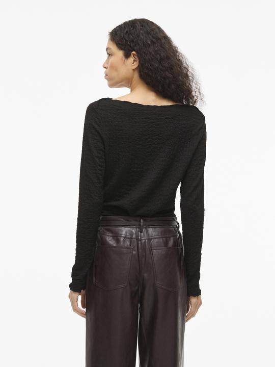 Immagine prodotto Vila VITHILDE U-Boot-Ausschnitt Oberteil mit langen Ärmeln (L)