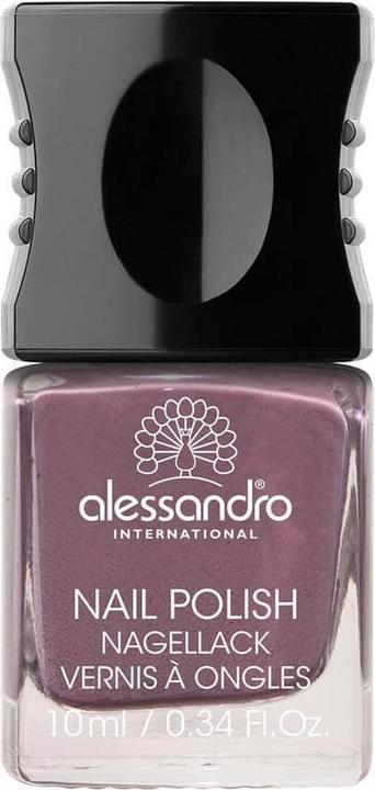 Actual product image Alessandro Nail Polish (67 Dusty Purple, Colour paint)