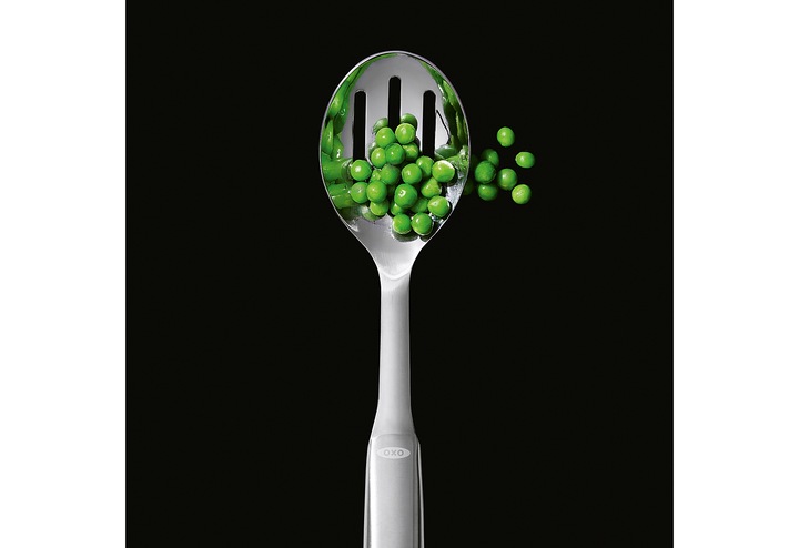 Actual product image OXO Steel serving spoon with slots, 28cm (Serving spoon)