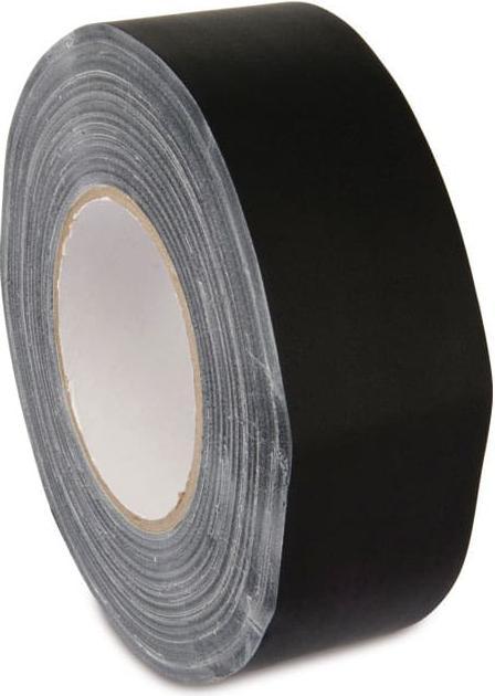 Produktbild Priotec KLEBEBAND Gewebe-Klebeband Stage Tape MATT80, schwarz, 50 mm x 50 m (50 mm)