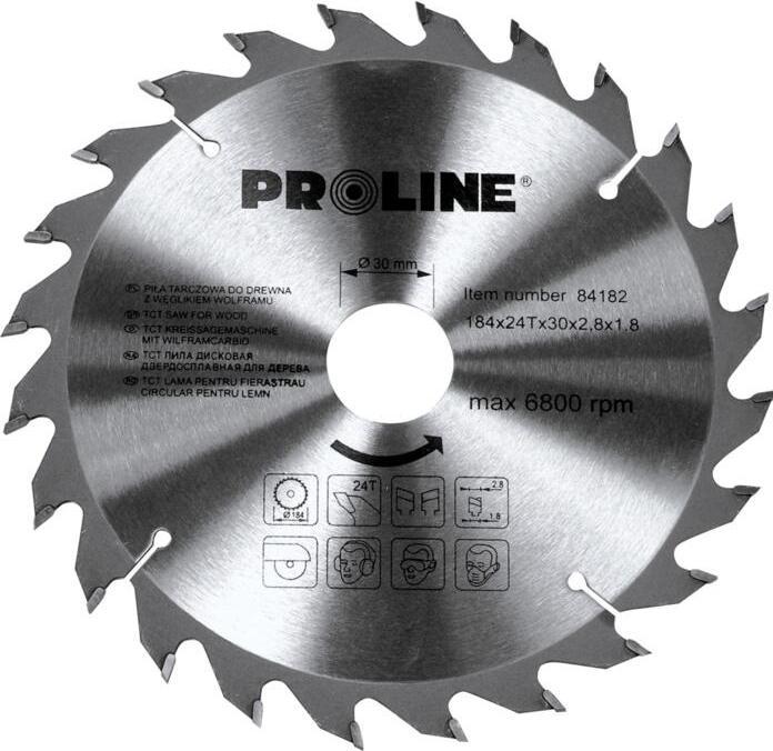 Actual product image Proline Pro-Line Wood circular saw 160x20mm 48z. - 84165