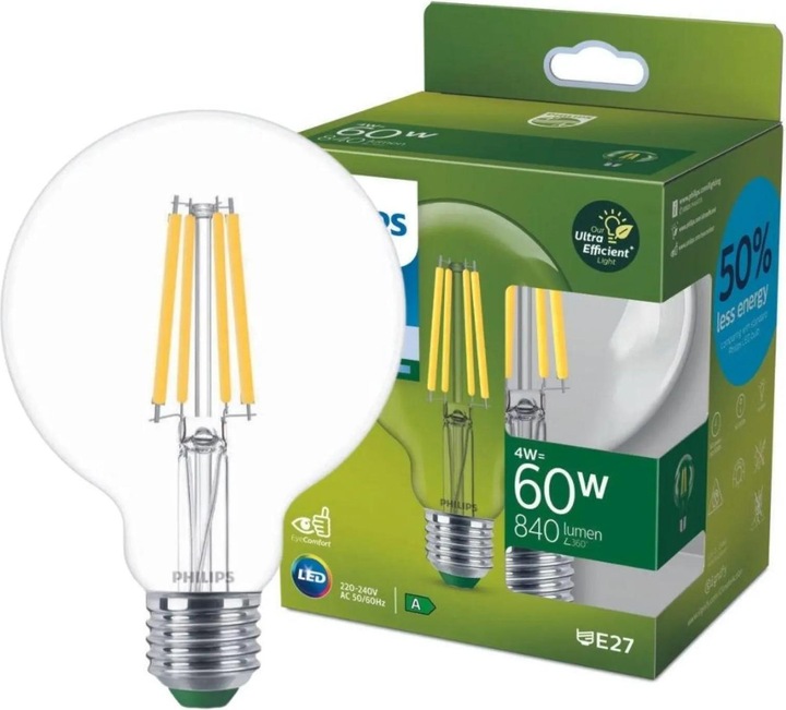 Produktbild Philips LED Classic (E27, 4 W, 840 lm, 1 x, A)