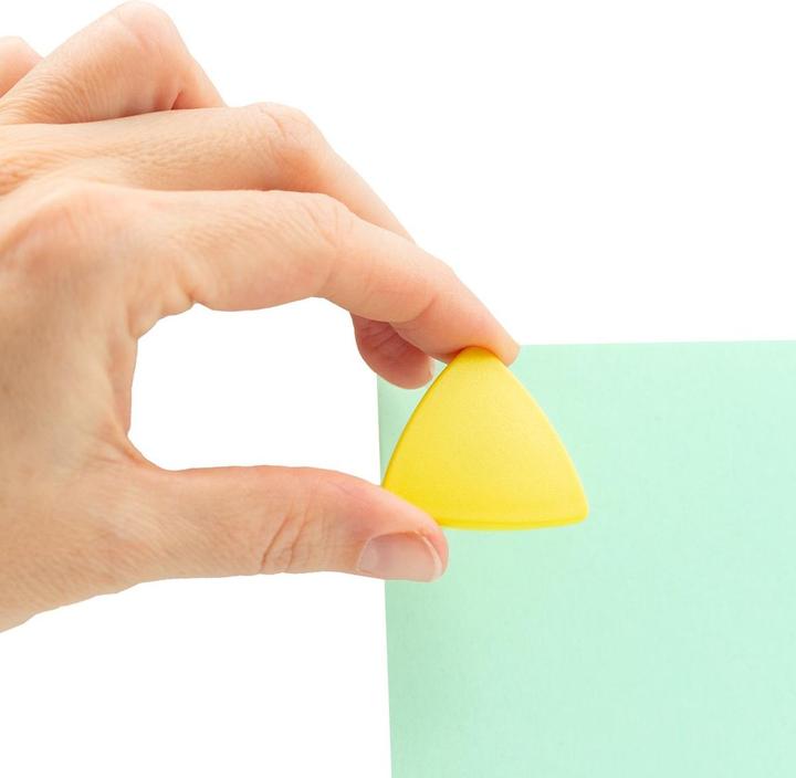 Actual product image Boston Xtra Office magnets triangular, set of 25 (1x)