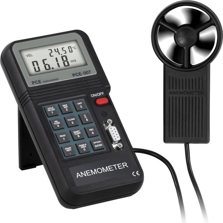 Actual product image PCE Instruments Vane anemometer