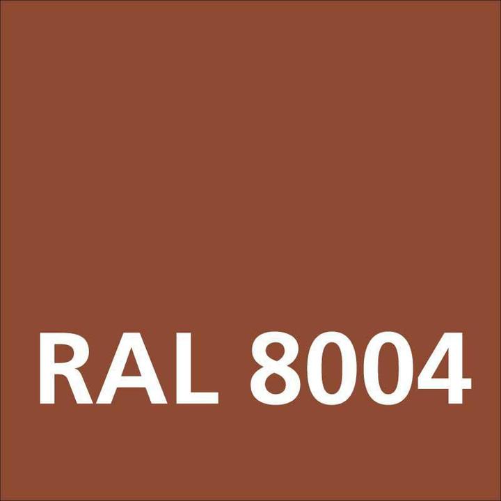 Actual product image Dupli-Color Glossy acrylic paint RAL 8004 copper brown (Copper brown, 0.40 l)