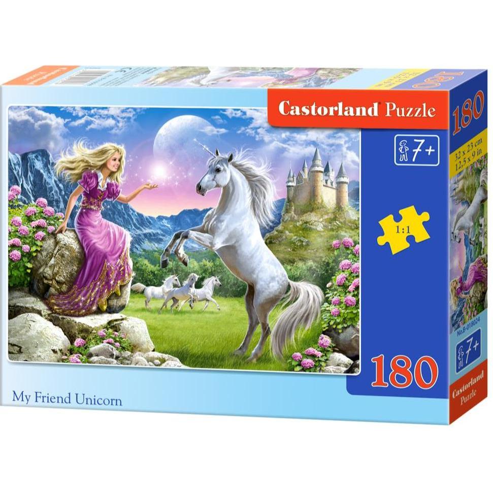 Castorland My Friend Unicorn,Puzzle 180 Teile (180 Teile)