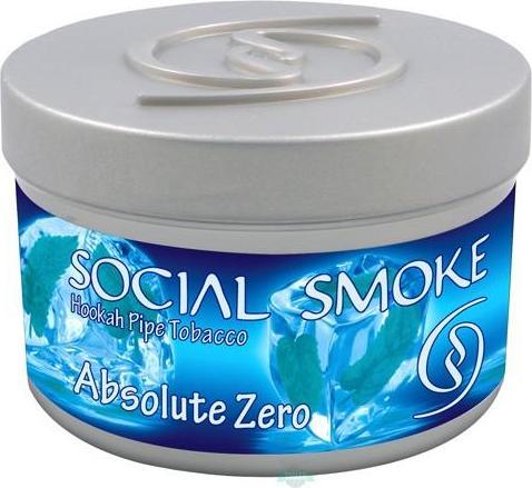 Produktbild Social Smoke Absolute Zero (Minze, 100 g)