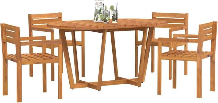 Produktbild vidaXL Garten-Essgruppe (150 x 90 x 75 cm)