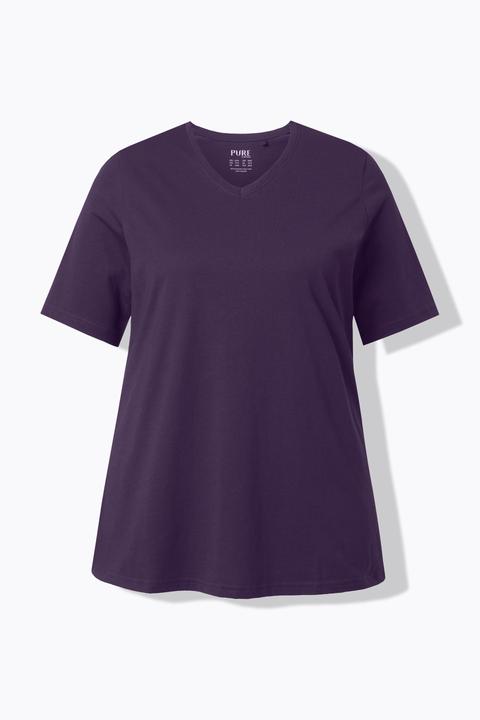 Actual product image Ulla Popken 2 Pack of Eco Cotton Basic Tees (60)