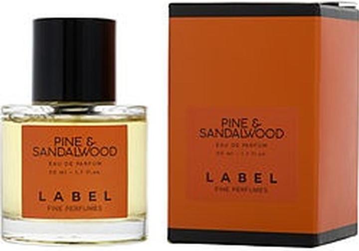 Actual product image Label Unisex Perfume Pine & Sandalwood EDP 50 ml (Eau de parfum, 50 ml)