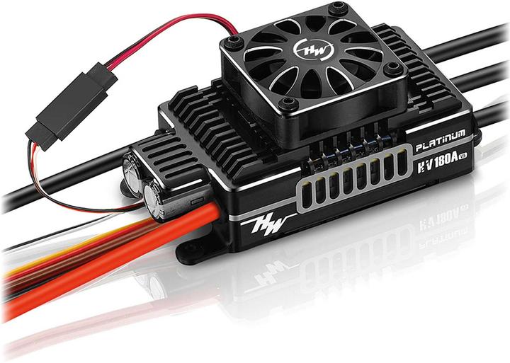 Produktbild Hobbywing Platinum Pro 180A HV Regler V5 6-14s, 10 A BEC