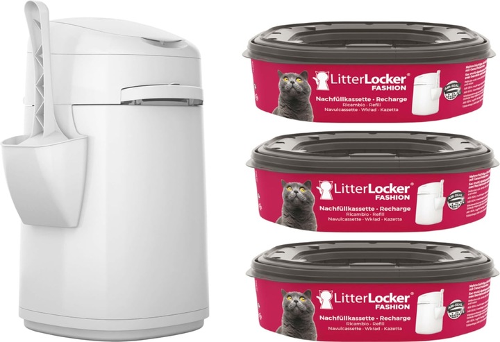 Image du produit LitterLocker Litter Locker Fashion + 3 recharges