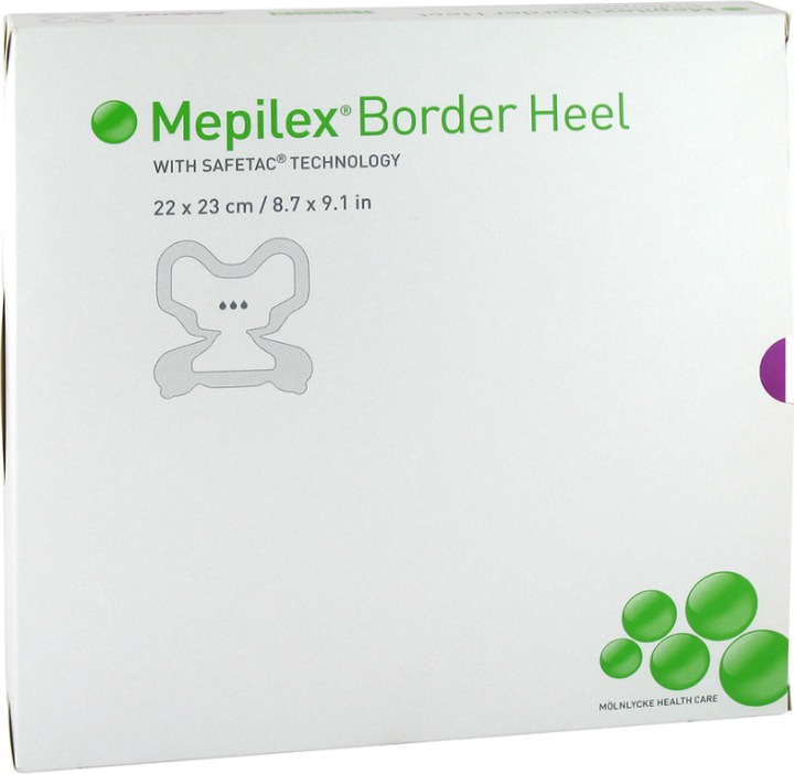 Immagine prodotto Mepilex Border Heel 22x23cm 6 Pezzi (6 x)