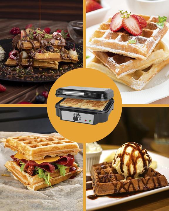 Produktbild Proficook Prof Waffelautomat 2-fach WA 1240 ed Brüsseler