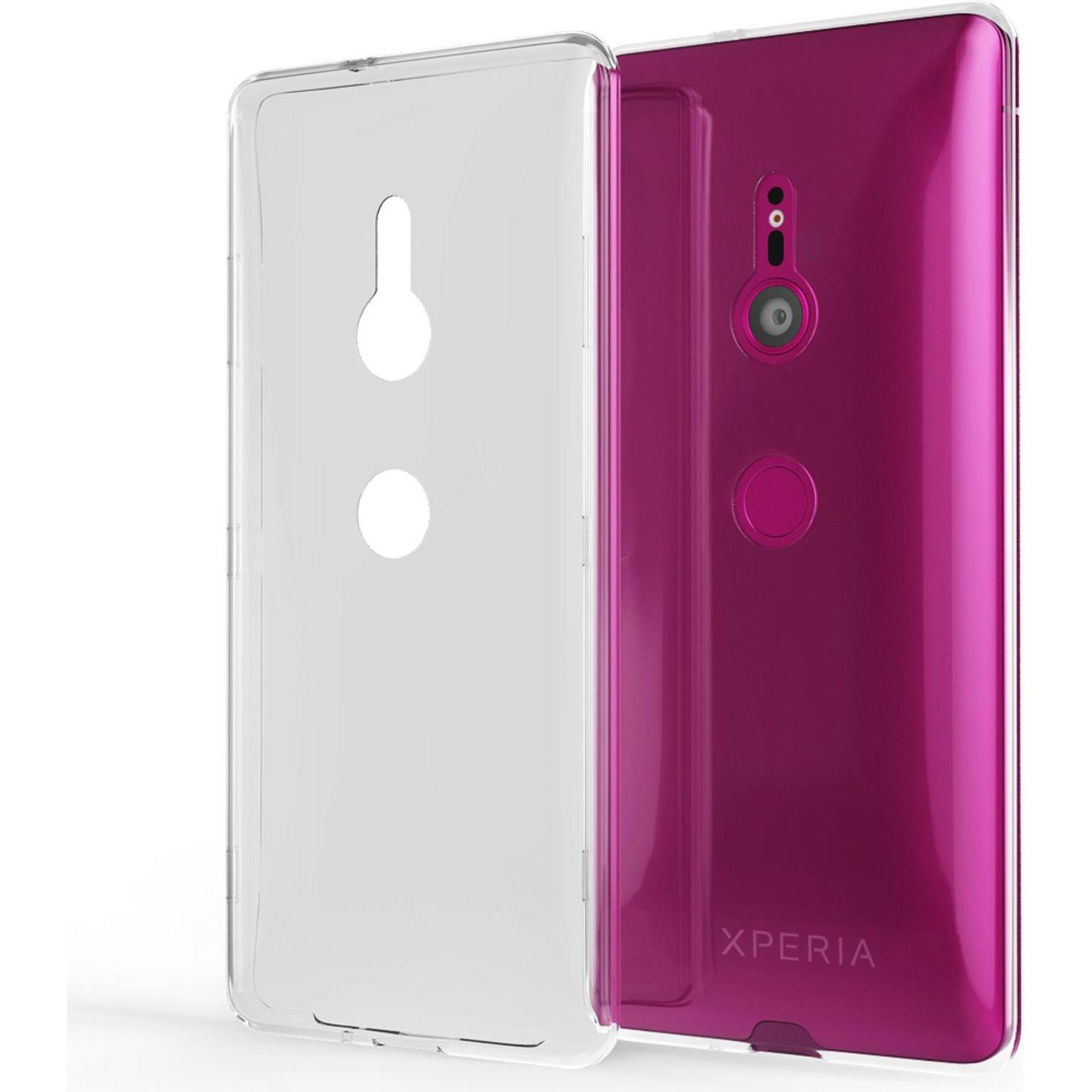 Nalia Handyhülle (Sony Xperia XZ3), Smartphone Hülle, Transparent