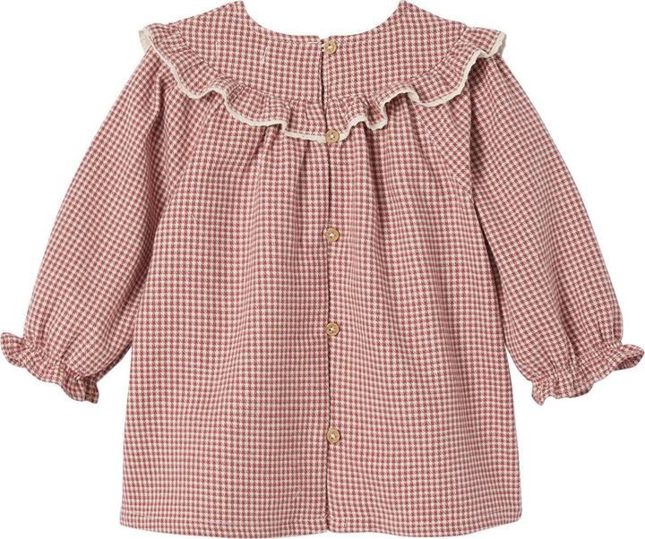 Actual product image Vertbaudet Baby Flanellkleid mit Vichykaro (74)