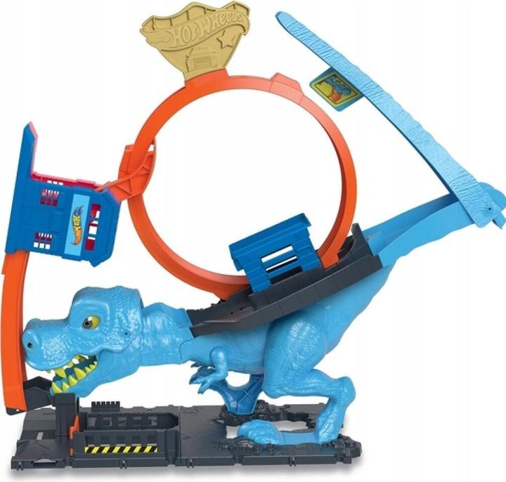 Produktbild Hot Wheels City T-Rex Looping-Bahn