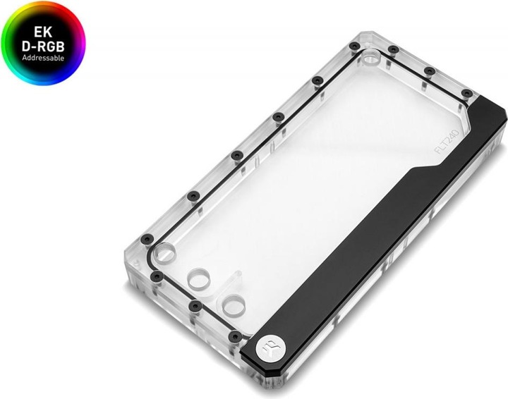 Actual product image EKWB EK-Quantum Volume FLT 240 D-RGB - Acrylic
