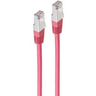 Shiverpeaks -BASIC-S--Patchkabel cat. 5e SF/UTP magenta 10m (SF/UTP, CAT5e, 10 m), Netzwerkkabel
