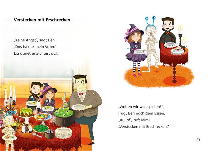 Immagine prodotto Leselöwen 1. Klasse - Willkommen im Spukschloss! (Tedesco, I primi lettori Loewe, Maya di Uccello, Parciak Monika, 2022)