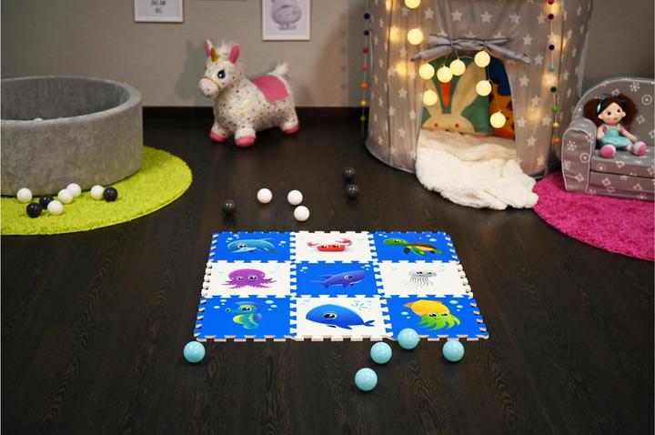 Produktbild Knorrtoys Puzzlematte - „Meereswelt“/9-tlg./30 cm (30 x 30 cm)