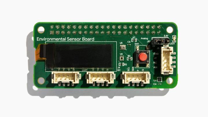 Image du produit Berrybase Google Coral Environmental Sensor Board