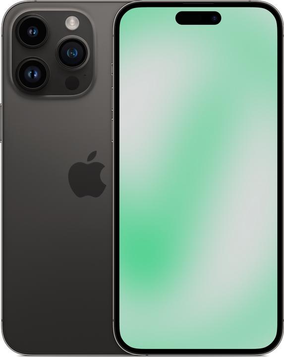 Produktbild Revendo iPhone 14 Pro Max (512 GB, Space Black, 6.70", 48 Mpx, SIM + eSIM, C / Gut)