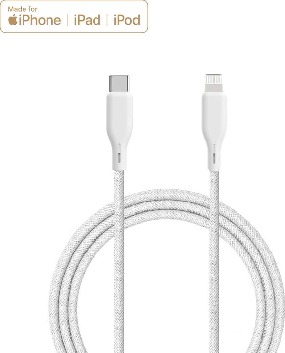 Actual product image Upström UPSTRM Cable MFI Lightning to USBC 2.5m (2.50 m, 27 W)