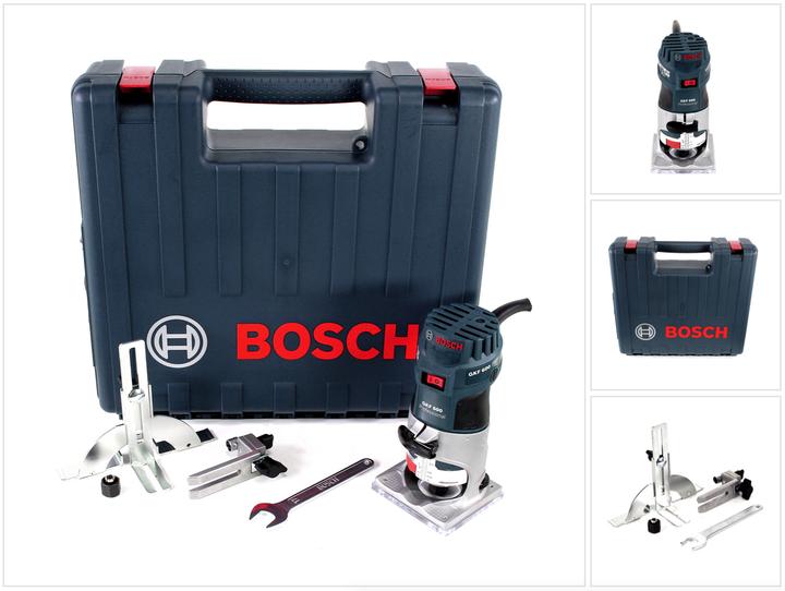 Actual product image Bosch Professional Edge router GKF 600, with carrying case