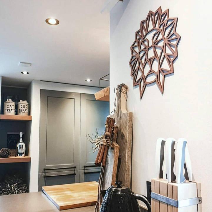 Produktbild Trenddeko Origami Löwenkopf