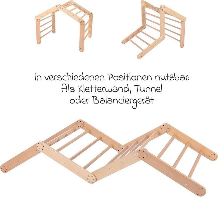 Immagine prodotto Kindsgard Klettergerüst 4-tlg. klatreplads natur