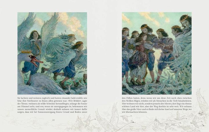 Actual product image Die wilden Schwäne (German, Hans Christian Andersen, Anton Lomaev, 2020)