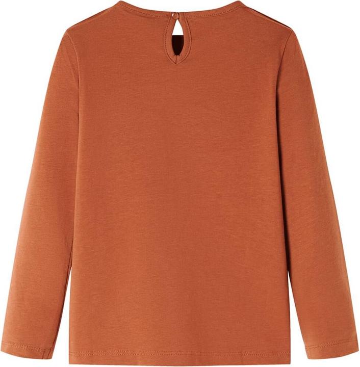 Immagine prodotto VidaXL Camicia da bambino a maniche lunghe Cognac 140,Materiale: 95 % cotone. 5 (140)