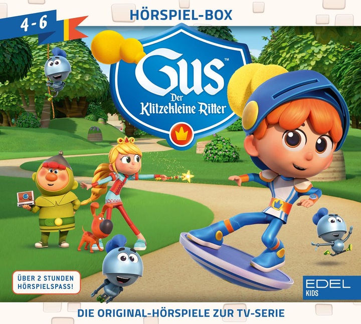 Gus - De kleine ridder - hoorspel box set aflevering 4-6 (Gus - de kleine ridder)