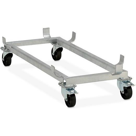 Cemo, Carrello di trasporto, Telaio per contenitore rettangolare in PRFV