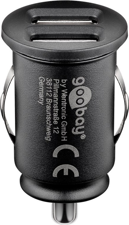 Immagine prodotto Goobay Doppio caricatore da auto USB