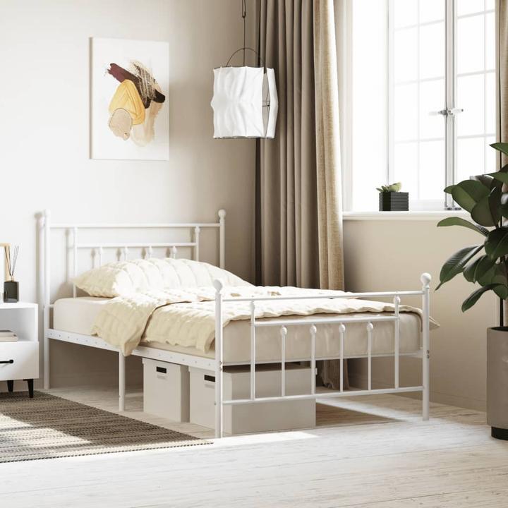 Produktbild vidaXL Bettgestell (107 x 203 cm)
