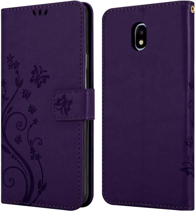 Produktbild Cadorabo Flower Book Cover (Samsung Galaxy J5 (2017))