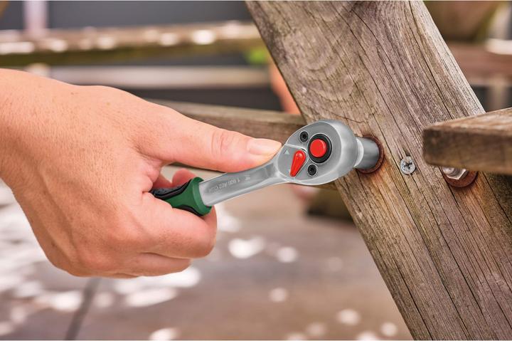 Actual product image Bosch Home & Garden 1/4" socket spanner set 14-piece