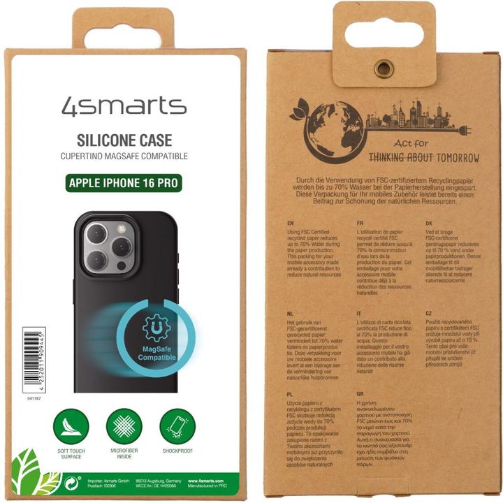 Produktbild 4smarts Silikon Case (Apple iPhone 16 Pro)