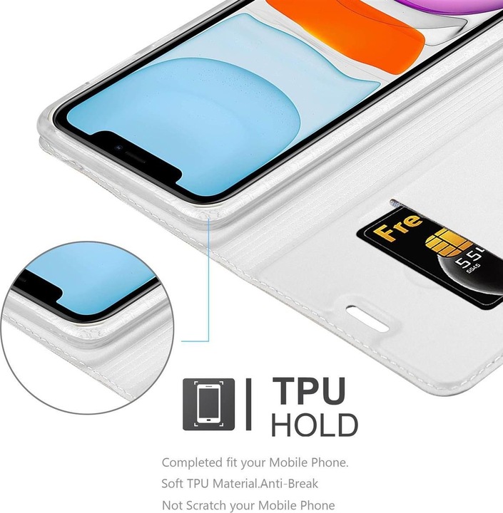 Actual product image Cadorabo Book Classy Style Cover (Apple iPhone 11)