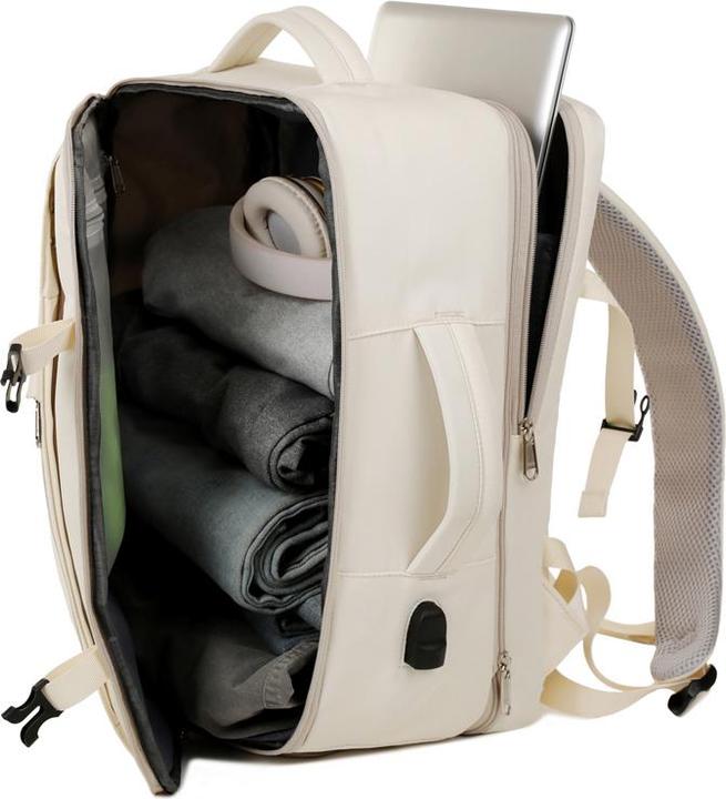 Produktbild Okade S3610 Laptoprucksack 17.3 Zoll – Business Travel Rucksack mit USB, Koffer-Design, Lila