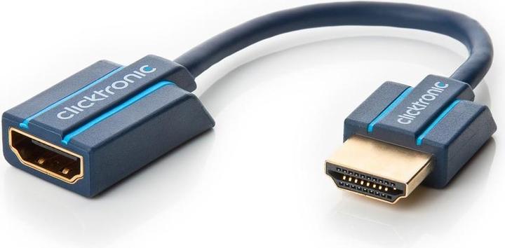 Produktbild Goobay Clicktronic HDMI Flexadapter 0.1m (0.10 m, HDMI, 1.4)