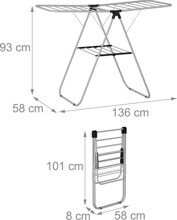 Produktbild Relaxdays Wäscheständer