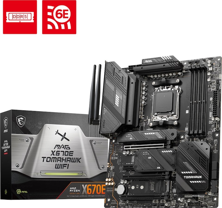 Immagine prodotto MSI MAG X670E TOMAHAWK WIFI (AM5, AMD X670E, ATX)